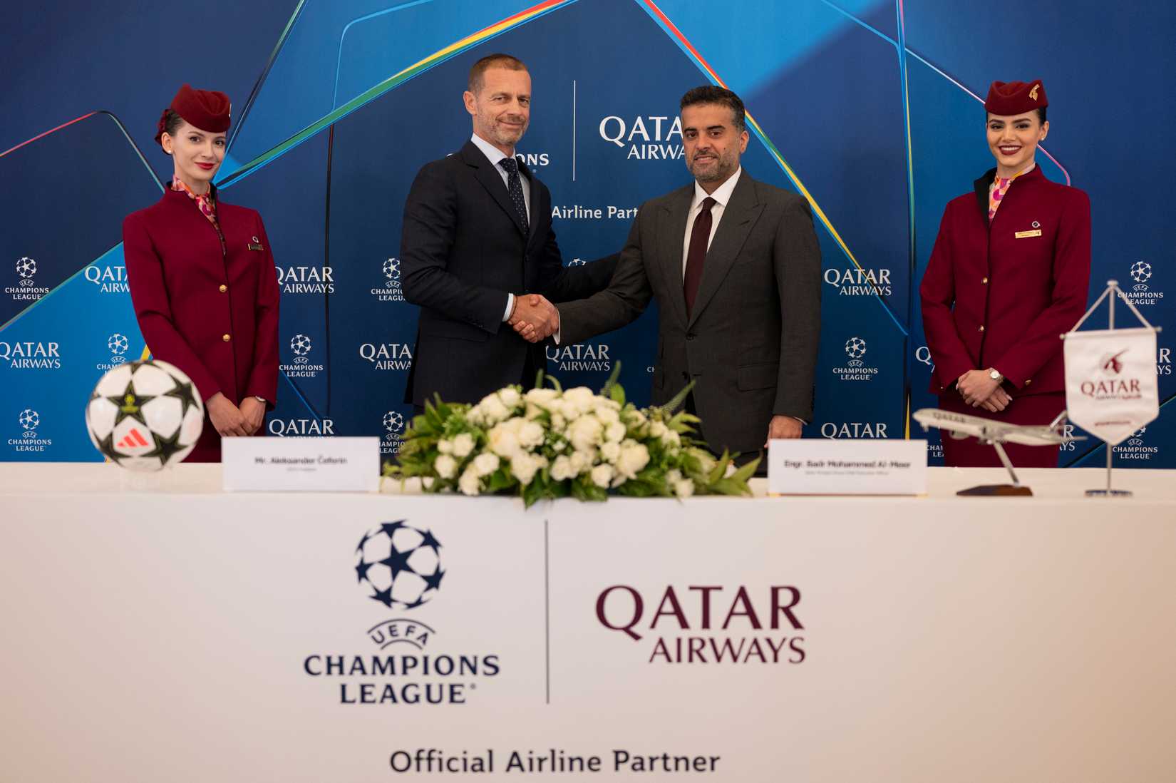 Qatar Airways Partners with UEFA Champions League Until 2030