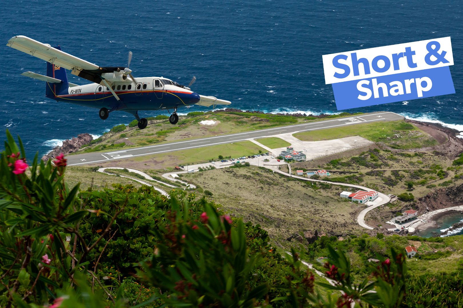 Welcome To Saba: Landing On The World's Shortest Commercial Runway