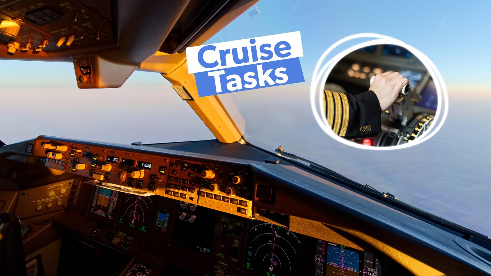 When The Plane Is Flying Itself: What Tasks Must Pilots Fulfill During A Flight's Cruise?