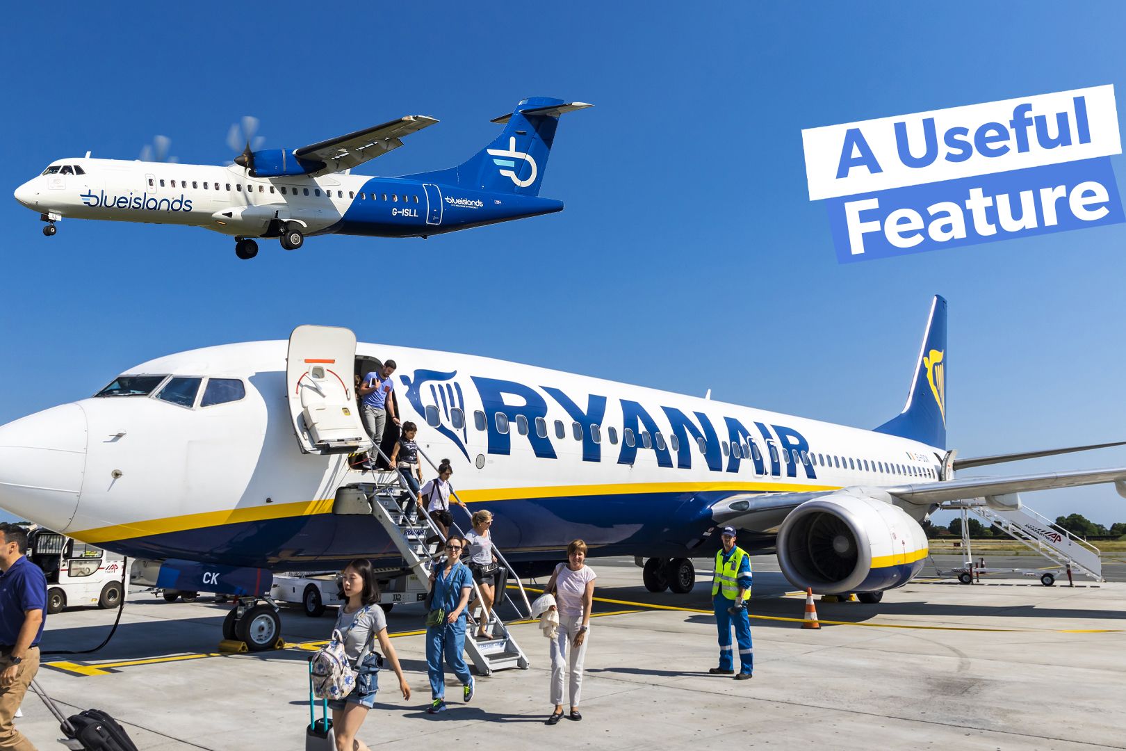 Which Airliners Come With Their Own Built-In Stairs?