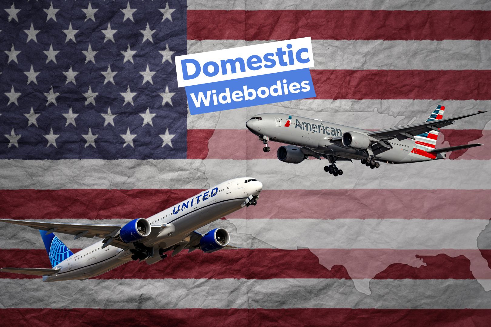 Widebodies Galore: 5 Transcontinental US Routes That Often Feature Twin-Aisle Jets