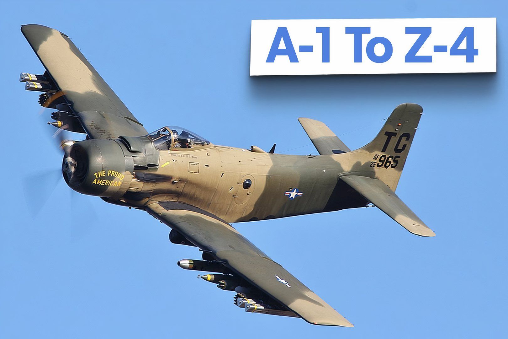 From A-1 to Z-4: How The US Military Tri-Service Aircraft Designation System Works