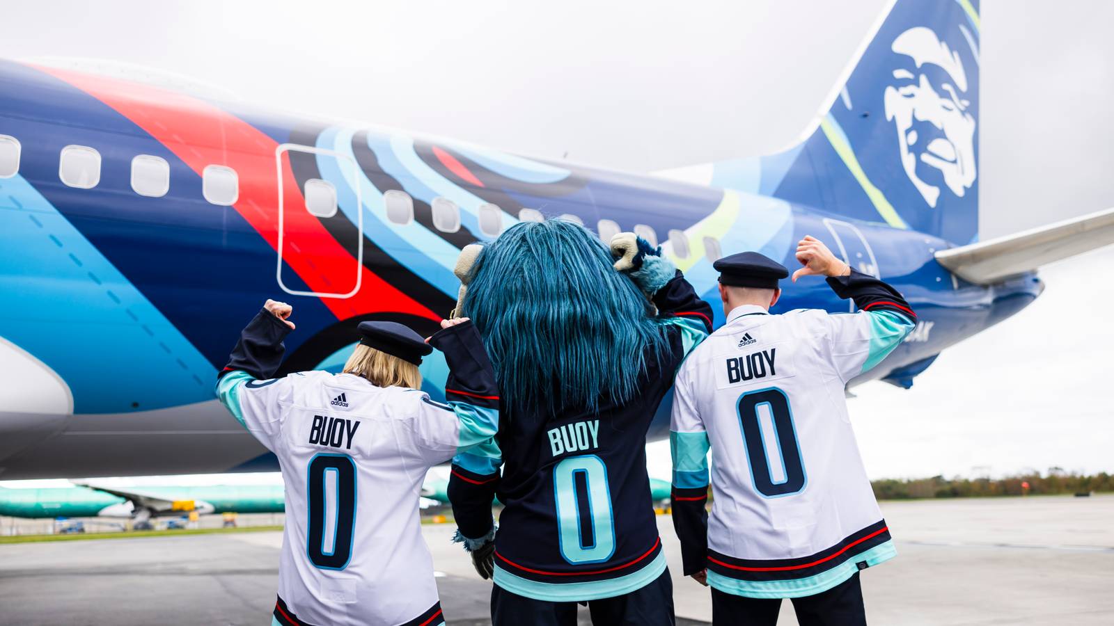 Alaska Airlines Unveils New Seattle Kraken Aircraft Design Ahead