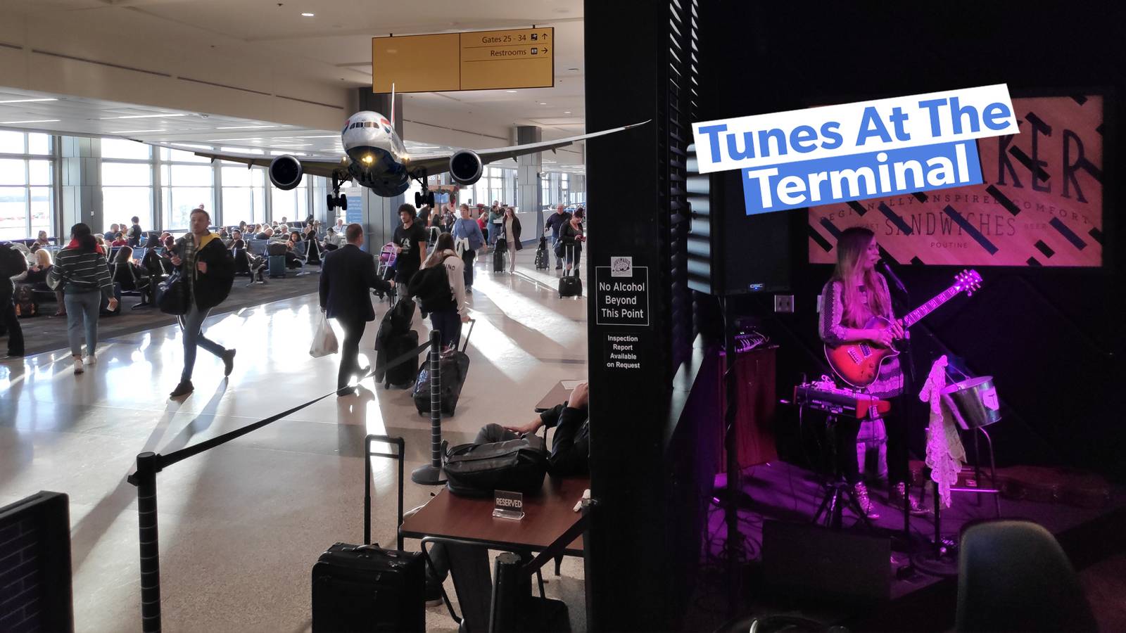 3 Airports Around The World Where You Can Watch Live Music