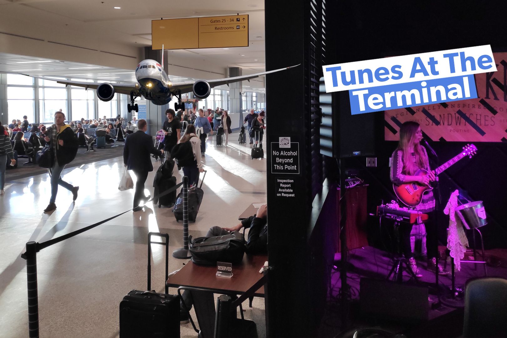 3 Airports Around The World Where You Can Watch Live Music
