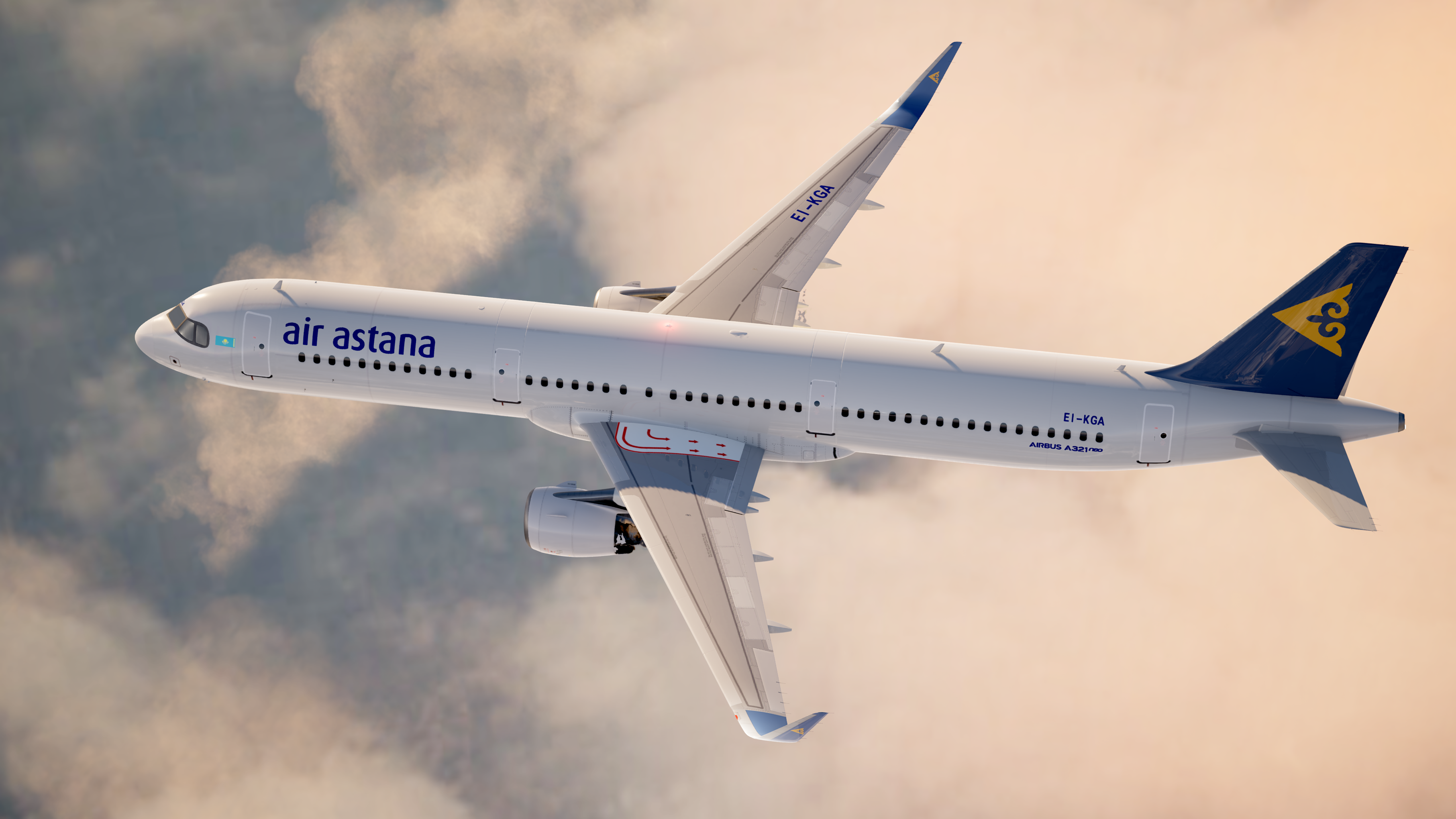 Air Astana Expands Airbus A320 Family Middle East And Asia