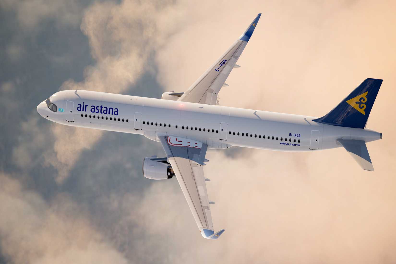 Air Astana Airbus A321neo LR