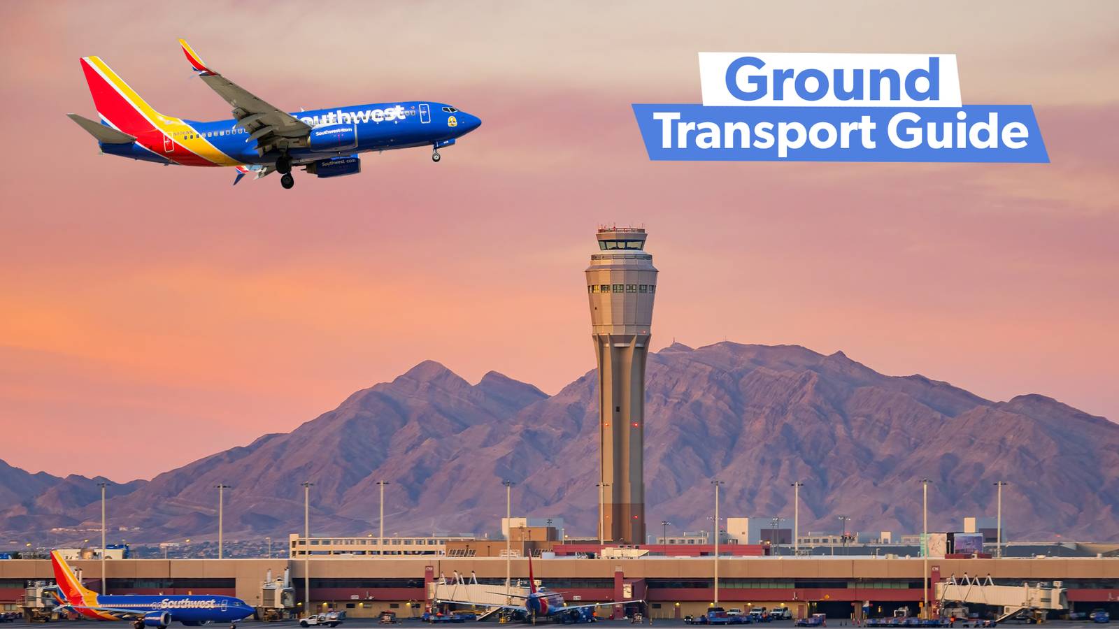 Harry Reid International: How Can You Access Las Vegas Airport By Public Transport?