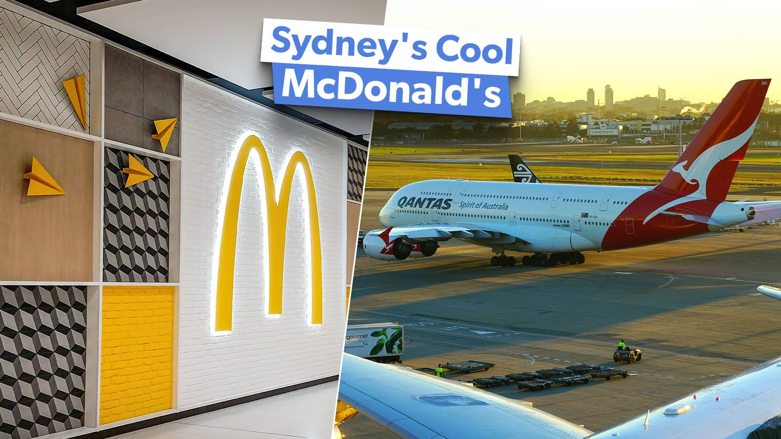 Wow: Is Sydney Home To The World's Coolest Airport McDonald's?