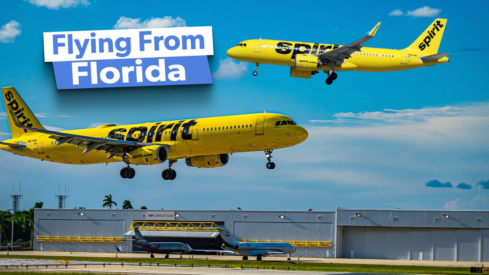 Top 5: These Are Spirit Airlines' Leading Routes From Fort Lauderdale By Seat Availability