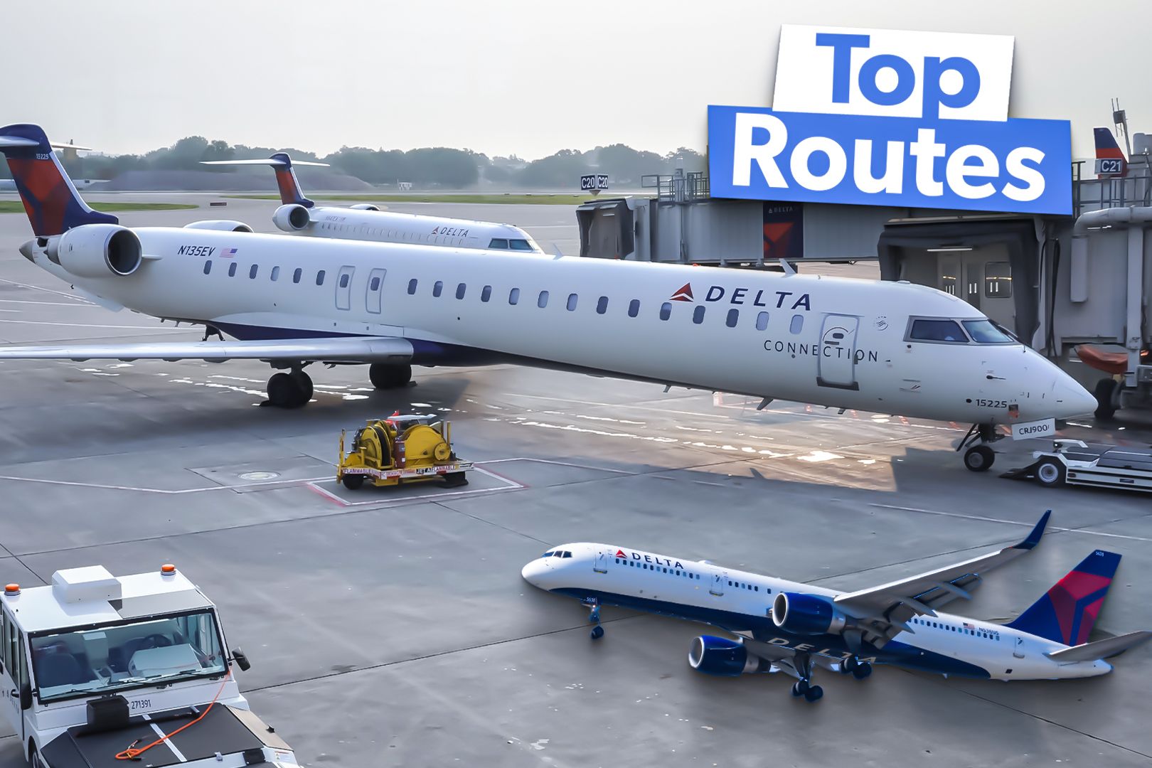 Examined: Delta Air Lines' Top 5 Domestic Routes From Minneapolis By Seat Availability