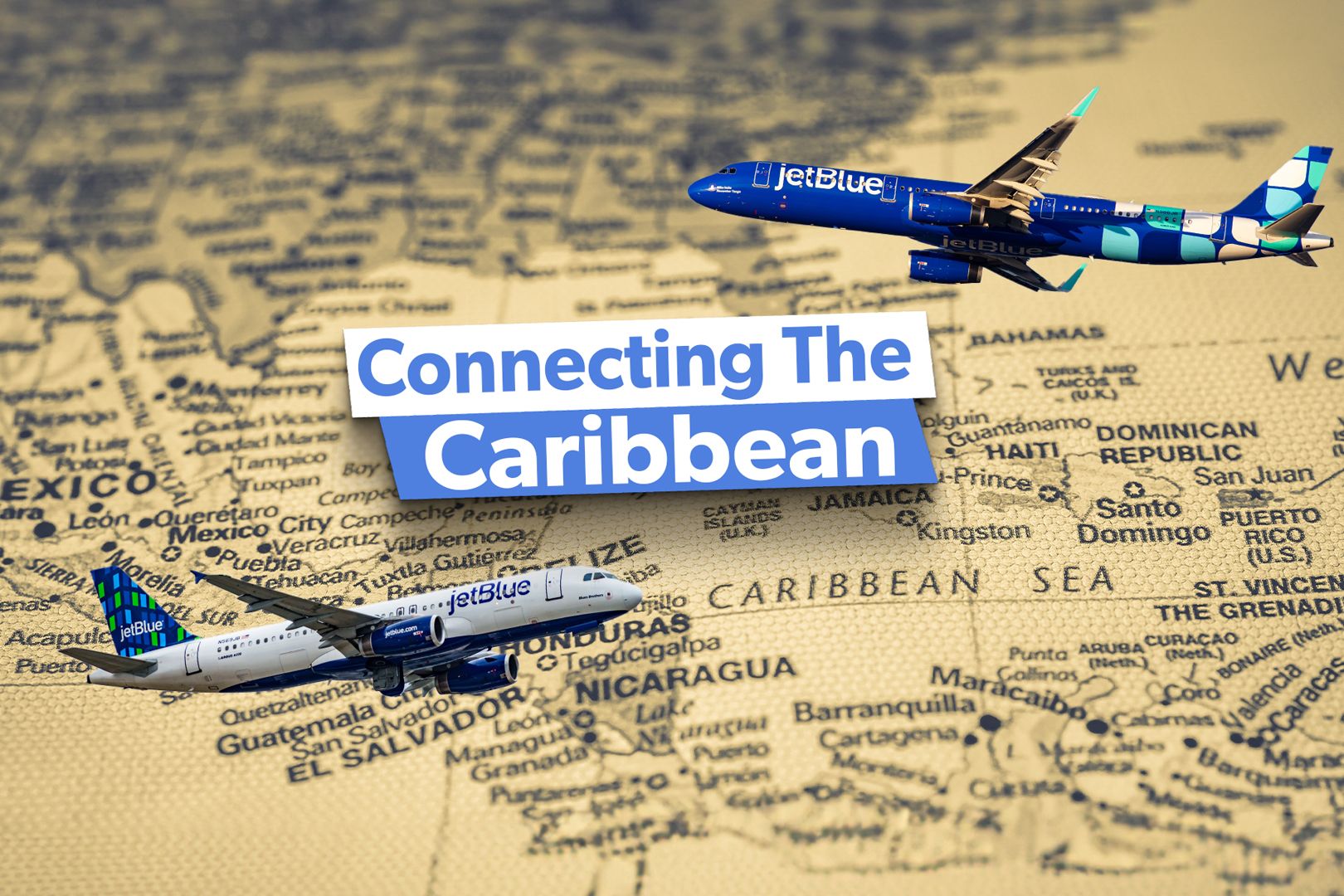 Top 5: These Are JetBlue's Most-Served Caribbean Routes This Month