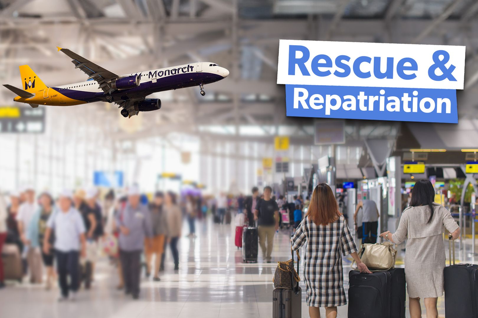 Here's How Stranded Passengers Are Rescued After An Airline Folds