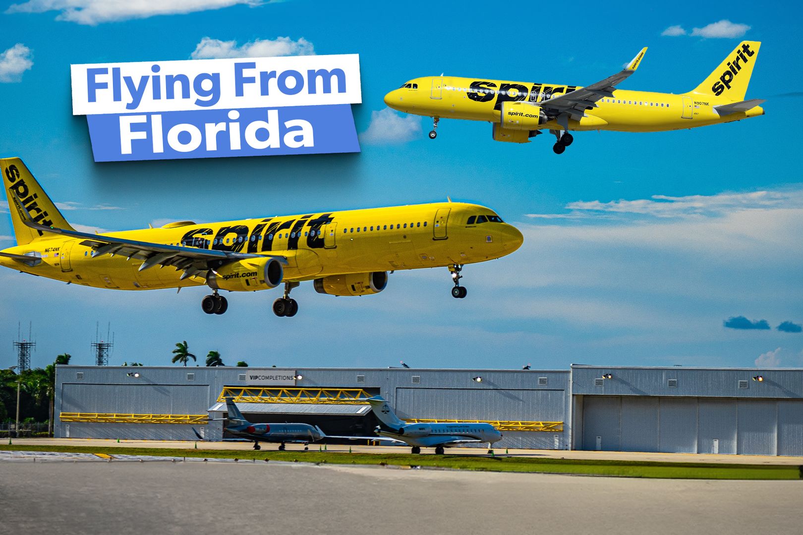 Top 5: These Are Spirit Airlines' Leading Routes From Fort Lauderdale By Seat Availability