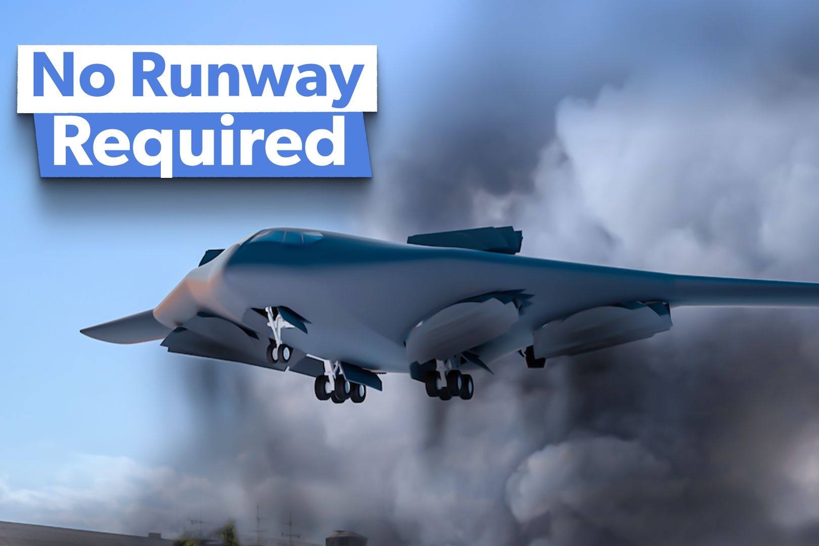 Aurora & Boeing's Next X-Plane: A High-Speed Blended-Wing Stealth Transport That Won't Need A Runway