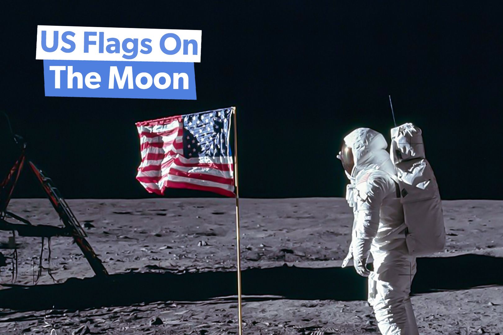55 Years After 1st Moon Landing: Are There US Flags Still On The Moon?
