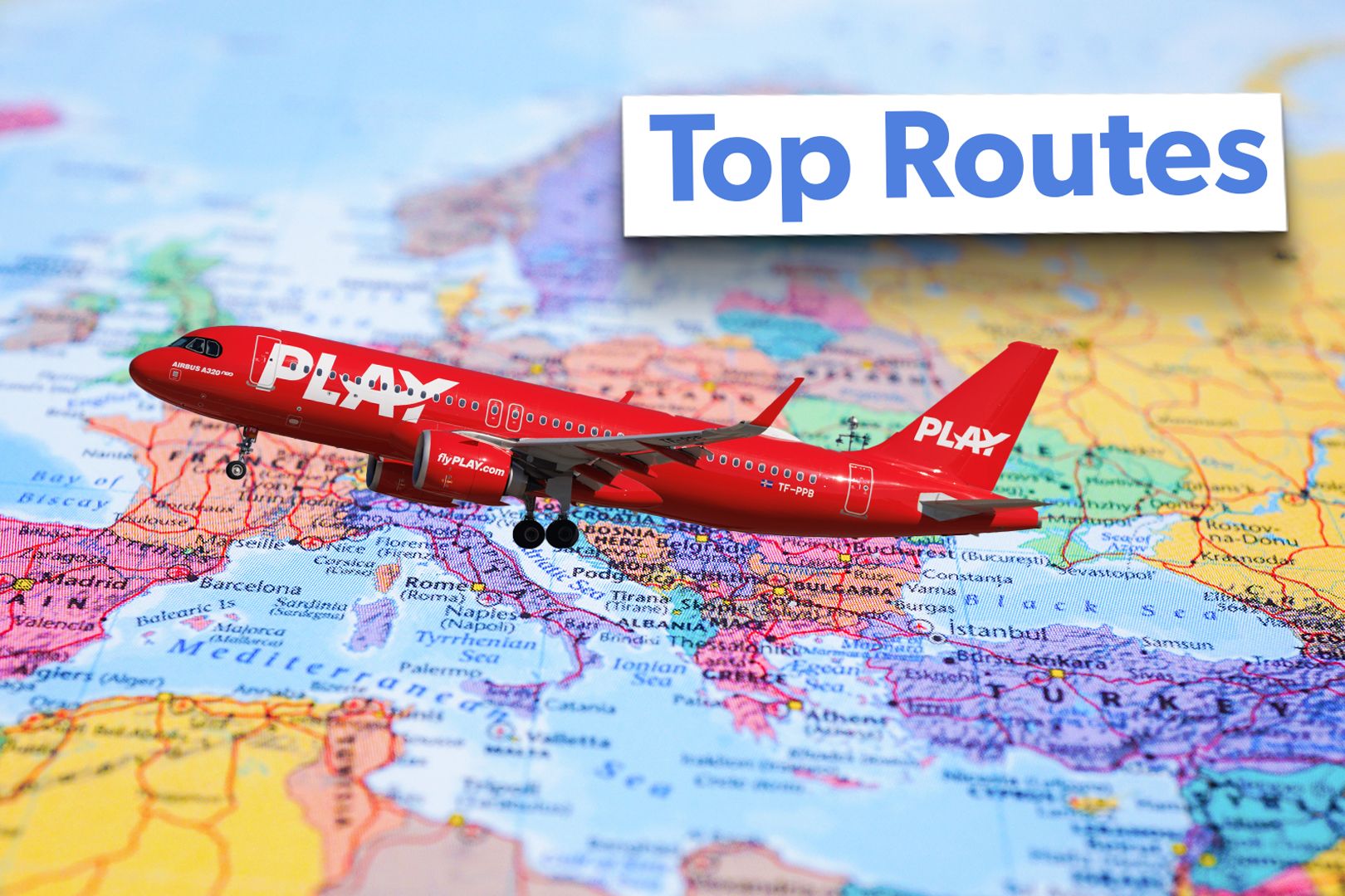 Top 5: Examining PLAY's Current Leading European Routes By Available Seat Miles