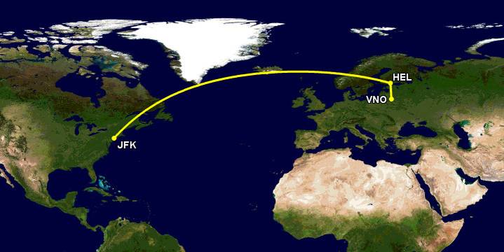 Connecting Itineraries: 5 One-Stop Ways Of Flying From The US To The ...