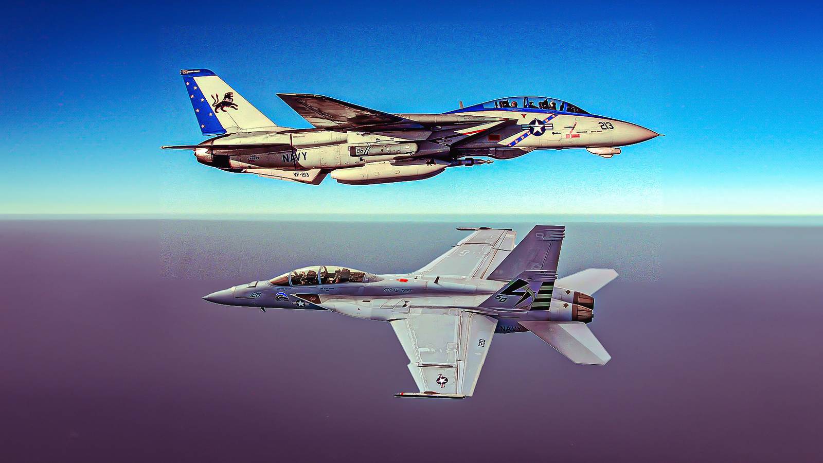 F-14 Tomcat Vs F/A-18 Super Hornet: US Navy Fighters Compared