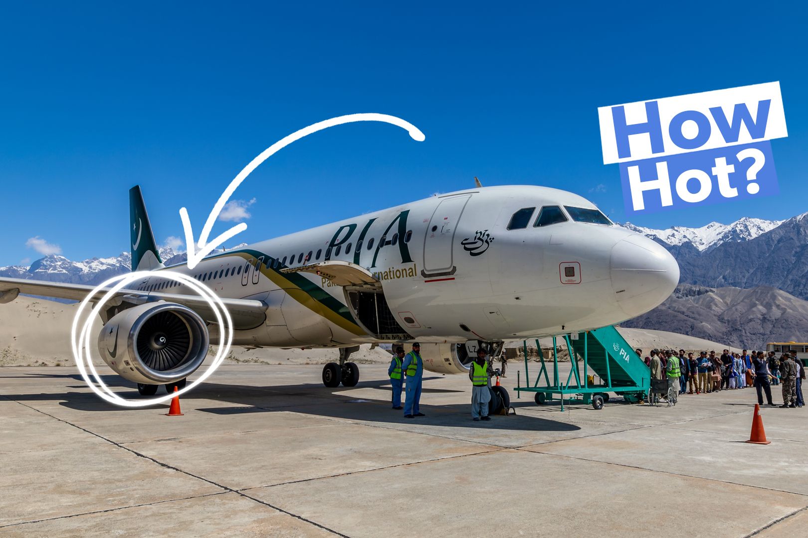 How Hot Do Aircraft Engines Get?