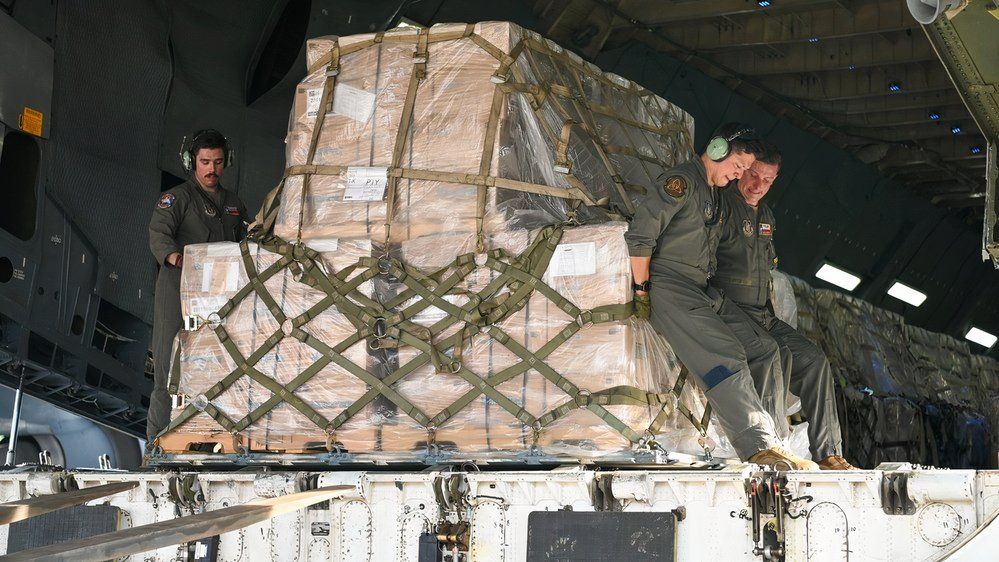 How The US Air Force Uses Air Bases For Disaster Response & Humanitarian Relief