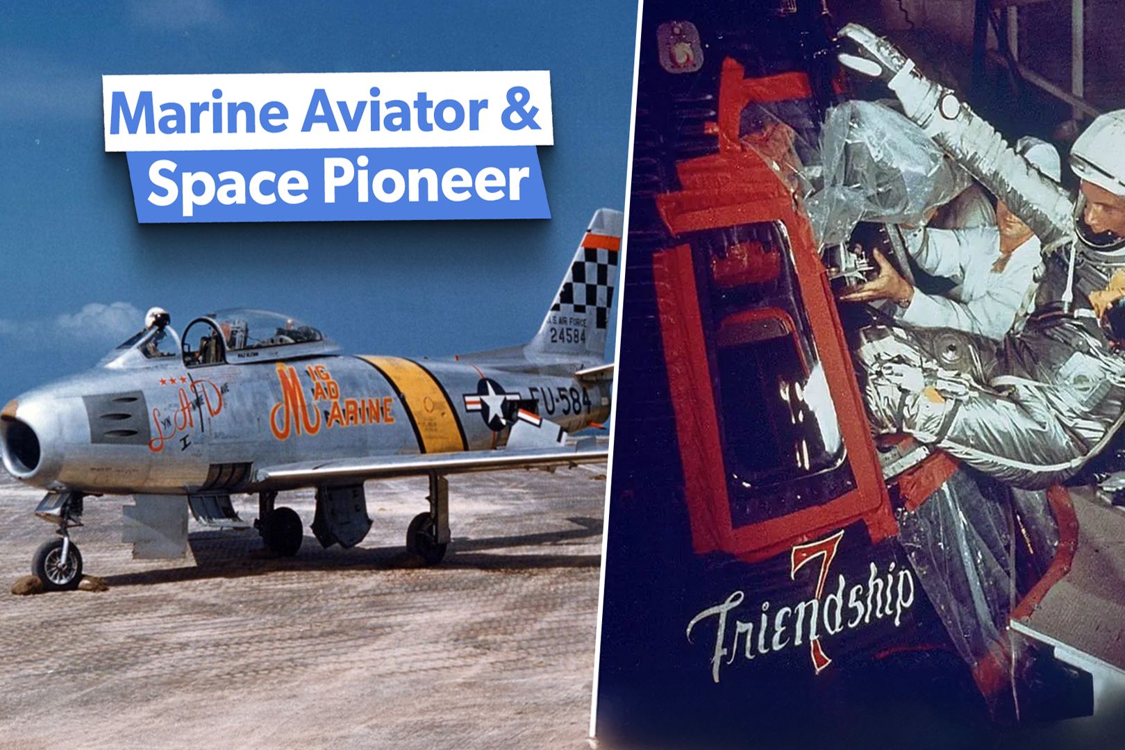 John Glenn: From US Marine Aviator To NASA Space Pioneer