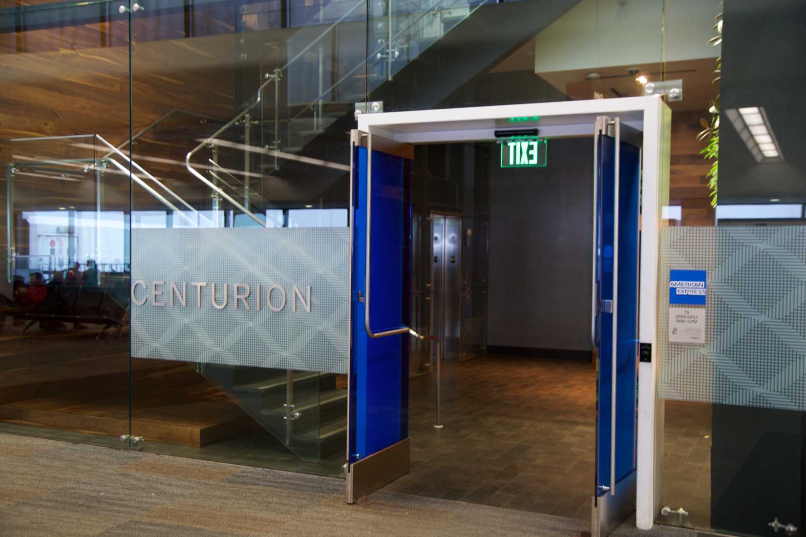 Amex Centurion lounge 