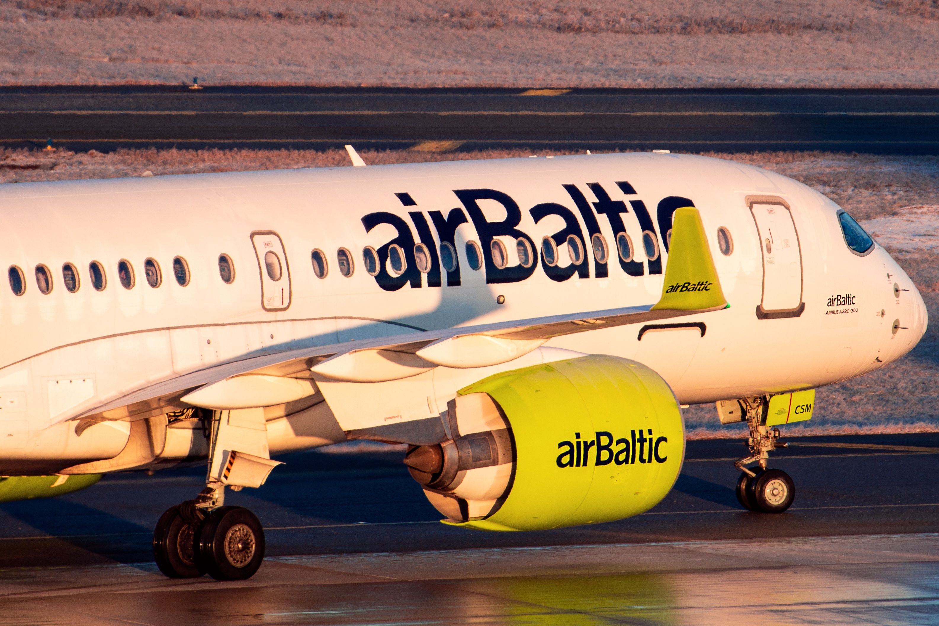 Airbus A220 da airBaltic