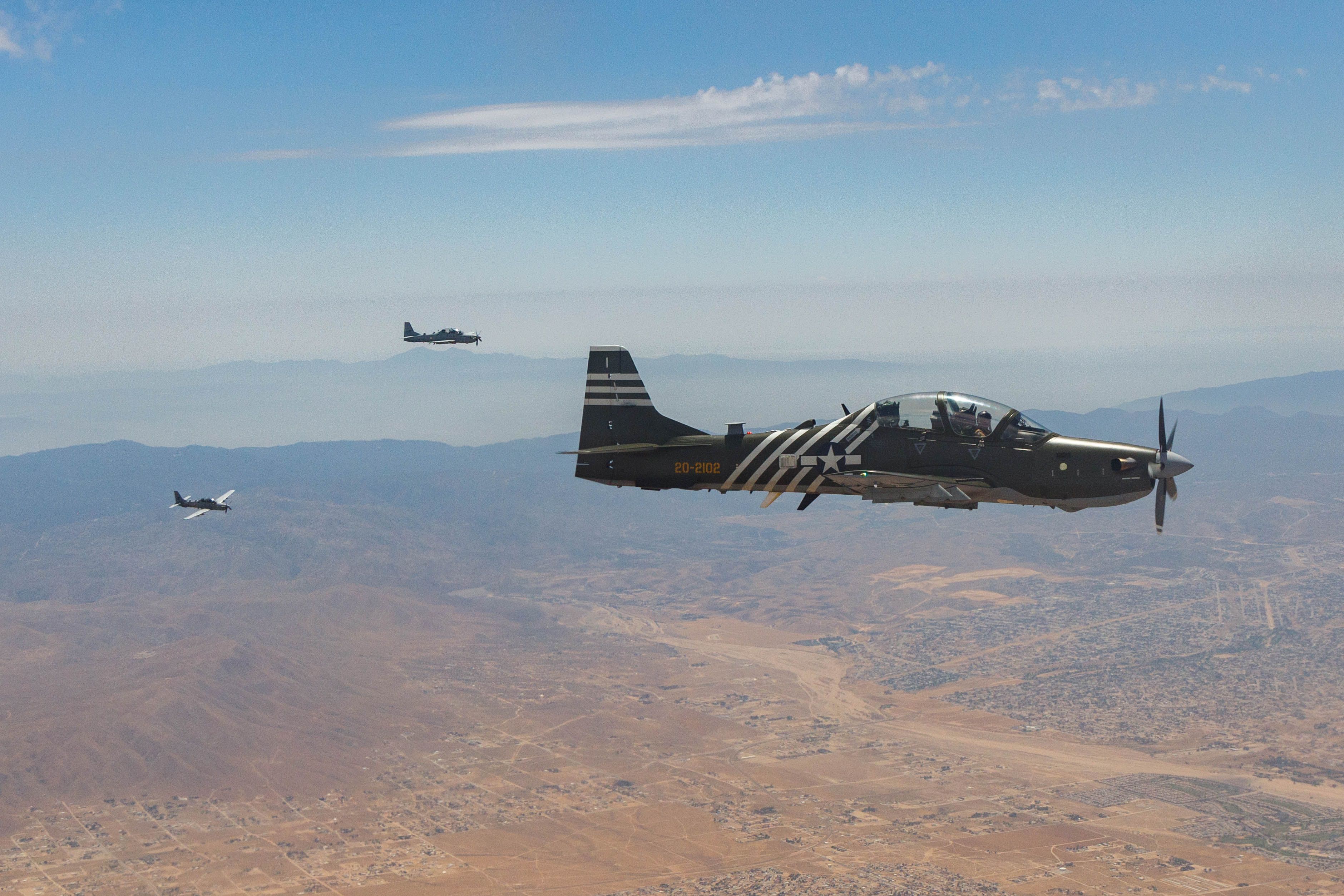 How The New Embraer A-29 Super Tucano Will Enhance Pilot Training At Edwards Air Force Base