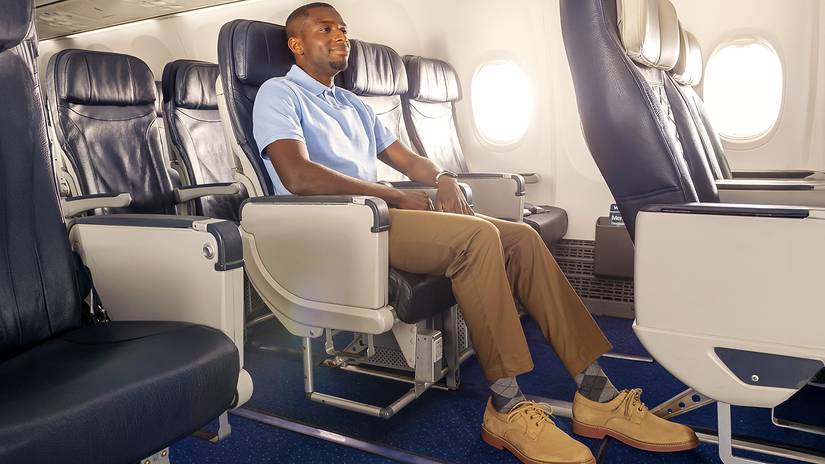 WestJet Boeing 737 Economy Class Extra Legroom Seats