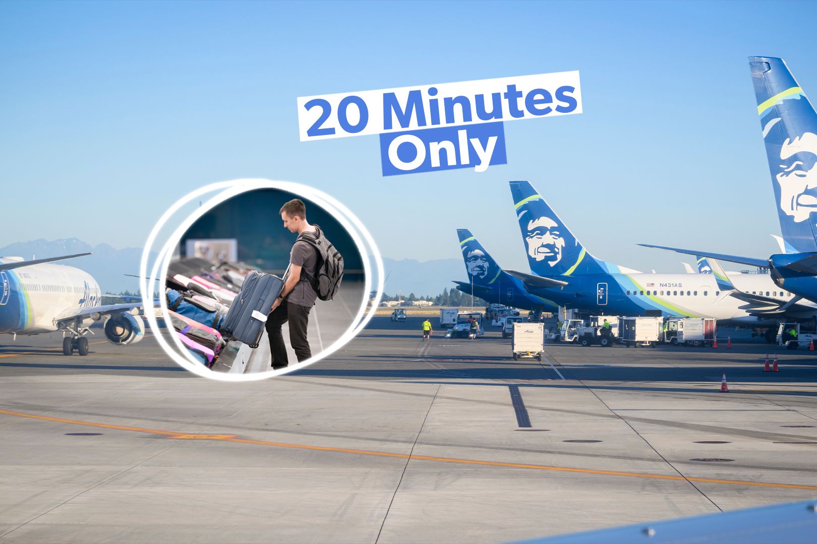 $25 Or 2,500 Miles: Why Alaska Airlines Doesn't Want Your Checked Bag To Be Late