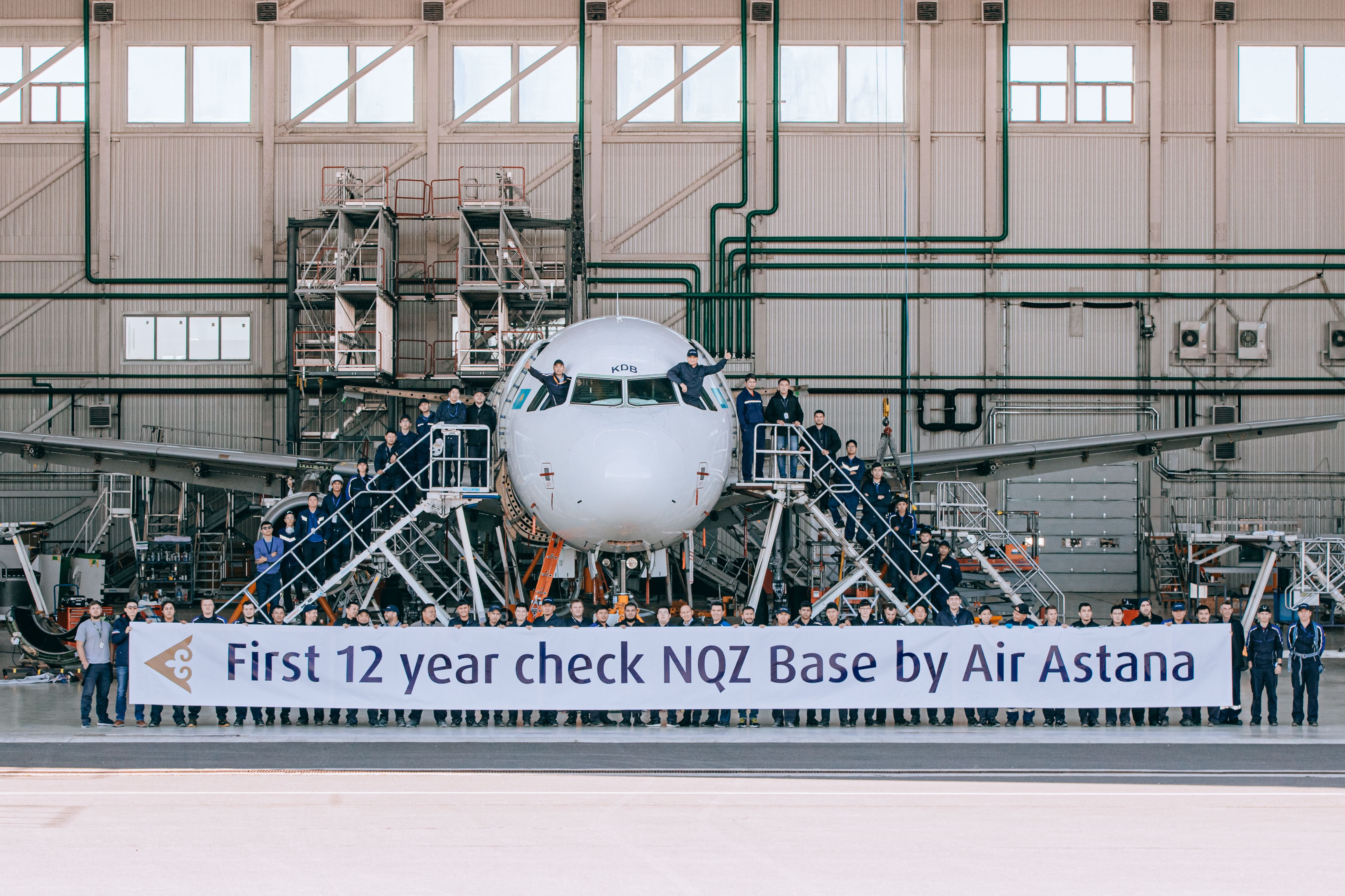 Air Astana Reaches MRO Pinnacle With First Airbus A321 12-Year C-Check