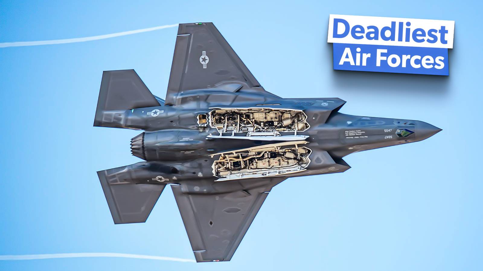The 5 Deadliest Air Forces In The World Today