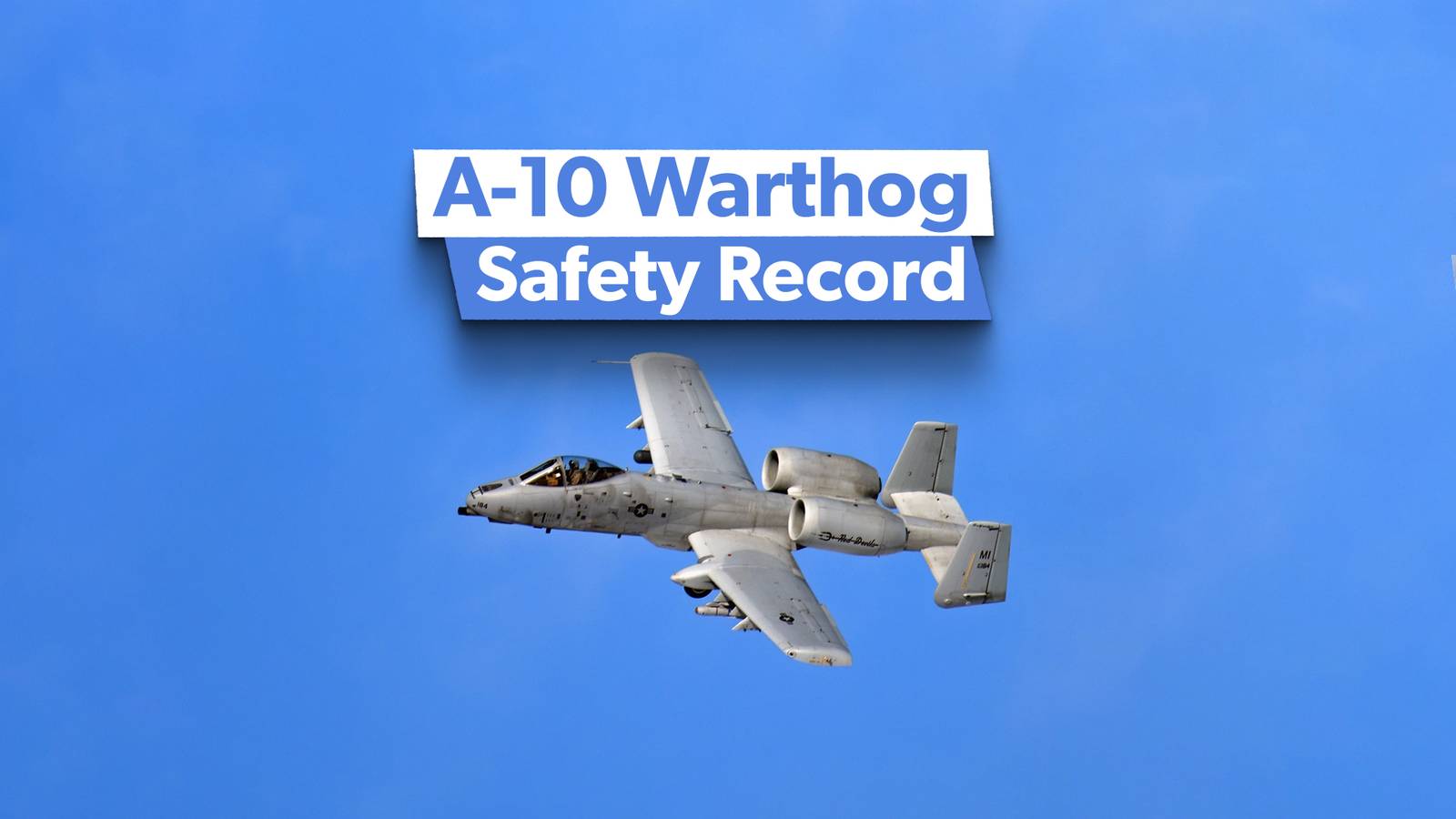 What Is The A-10 Warthog's Safety Record?