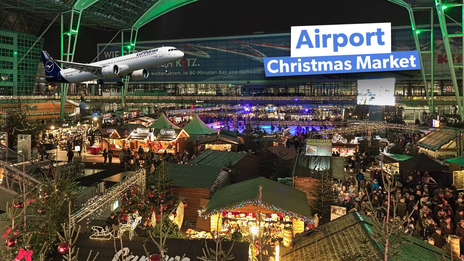 What Can You Do At Munich Airport's Christmas Market?