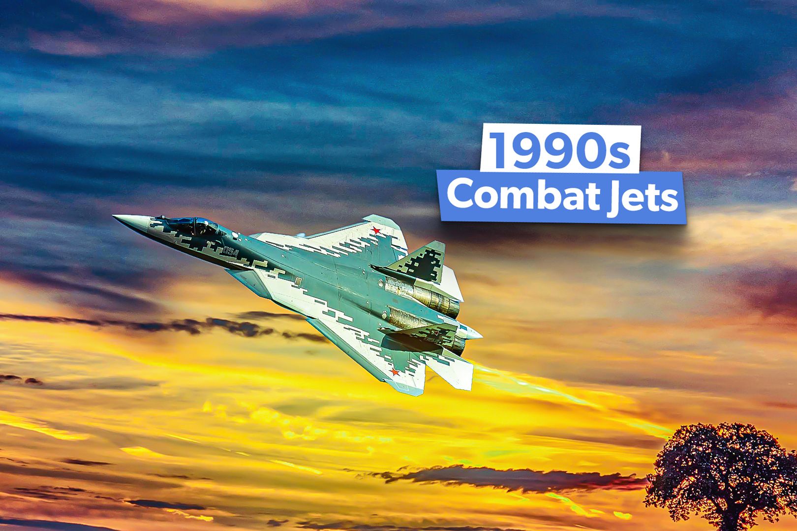 What Current Combat Jet Developments Began In The 90s?