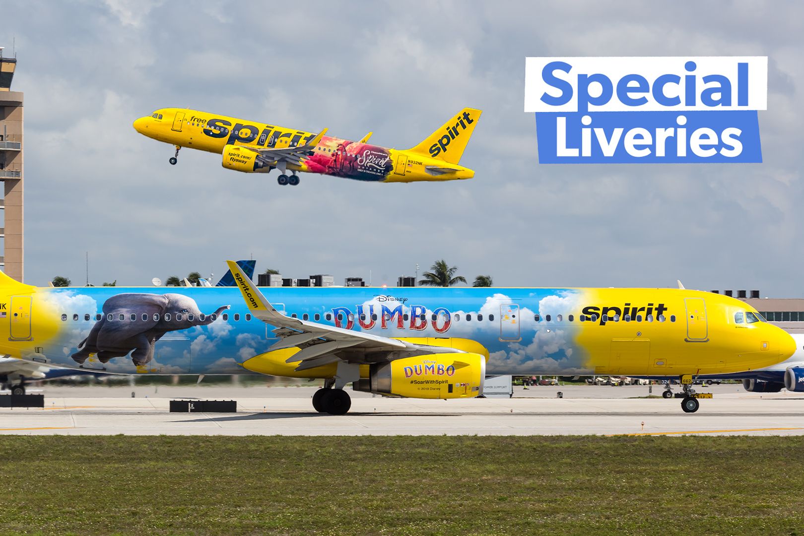 Which Spirit Airlines Planes Have Or Have Had Special Liveries?