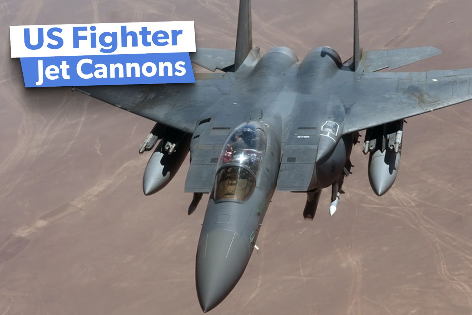 5 US Fighter Jets & Their Cannons