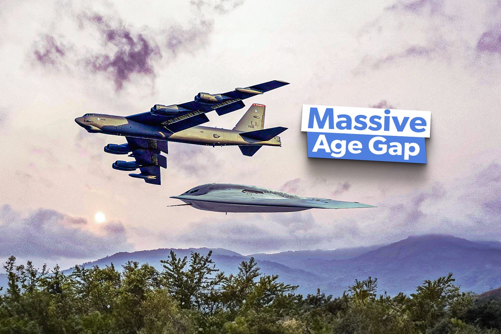 B-52J Vs B-21: Examining The US Future Bomber Fleet's Massive Age Gap