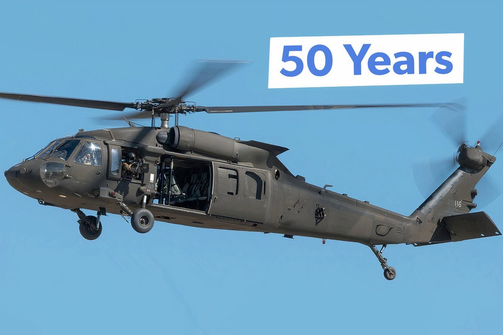 50 Years Of The Black Hawk Helicopter