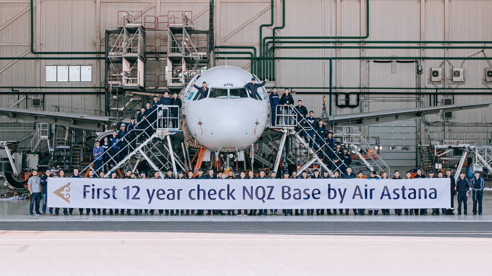 Air Astana Reaches MRO Pinnacle With First Airbus A321 12-Year C-Check