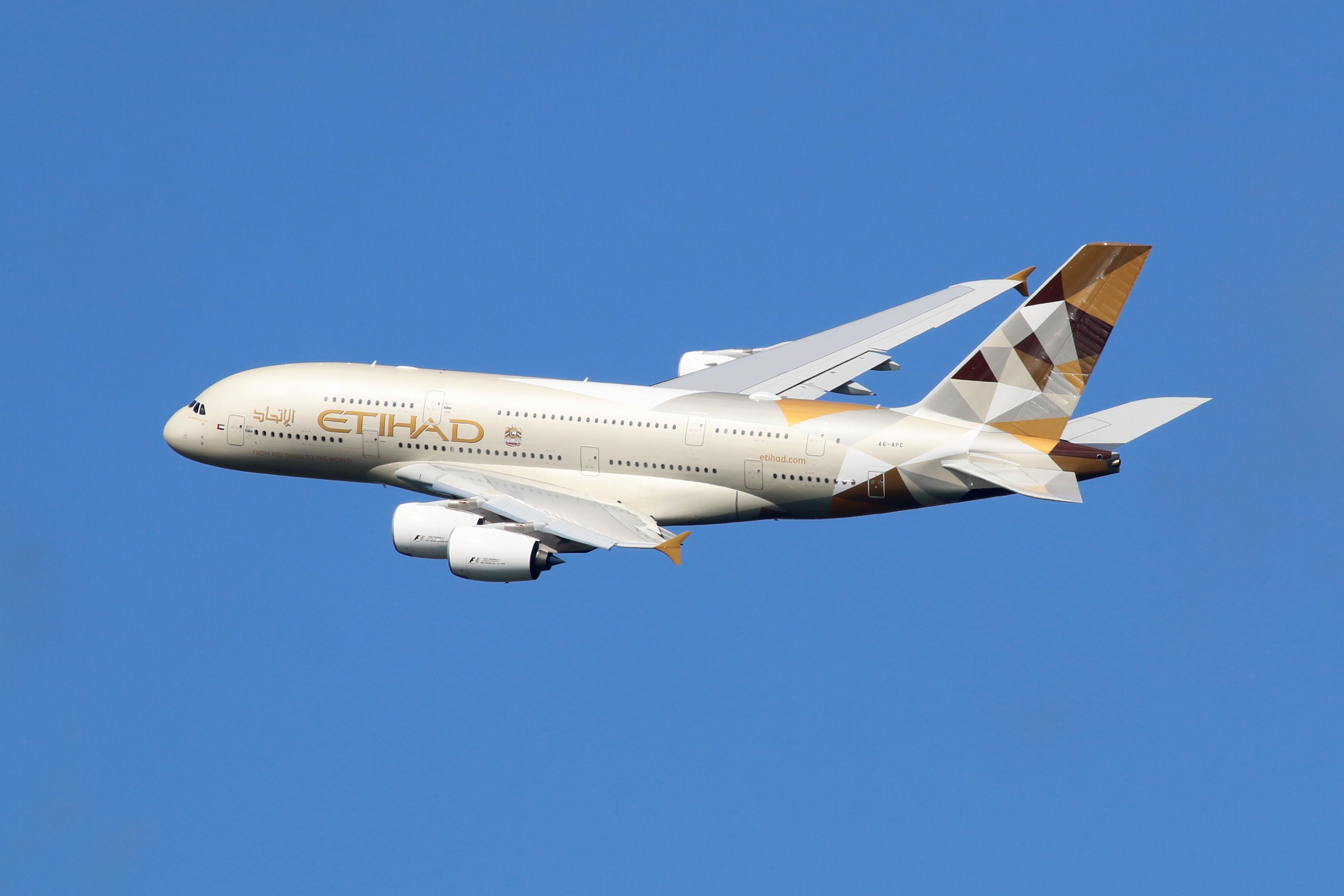 Etihad Airways Reports 66% Profit Rise To Over $380 Million During 1st 9 Months Of The Year