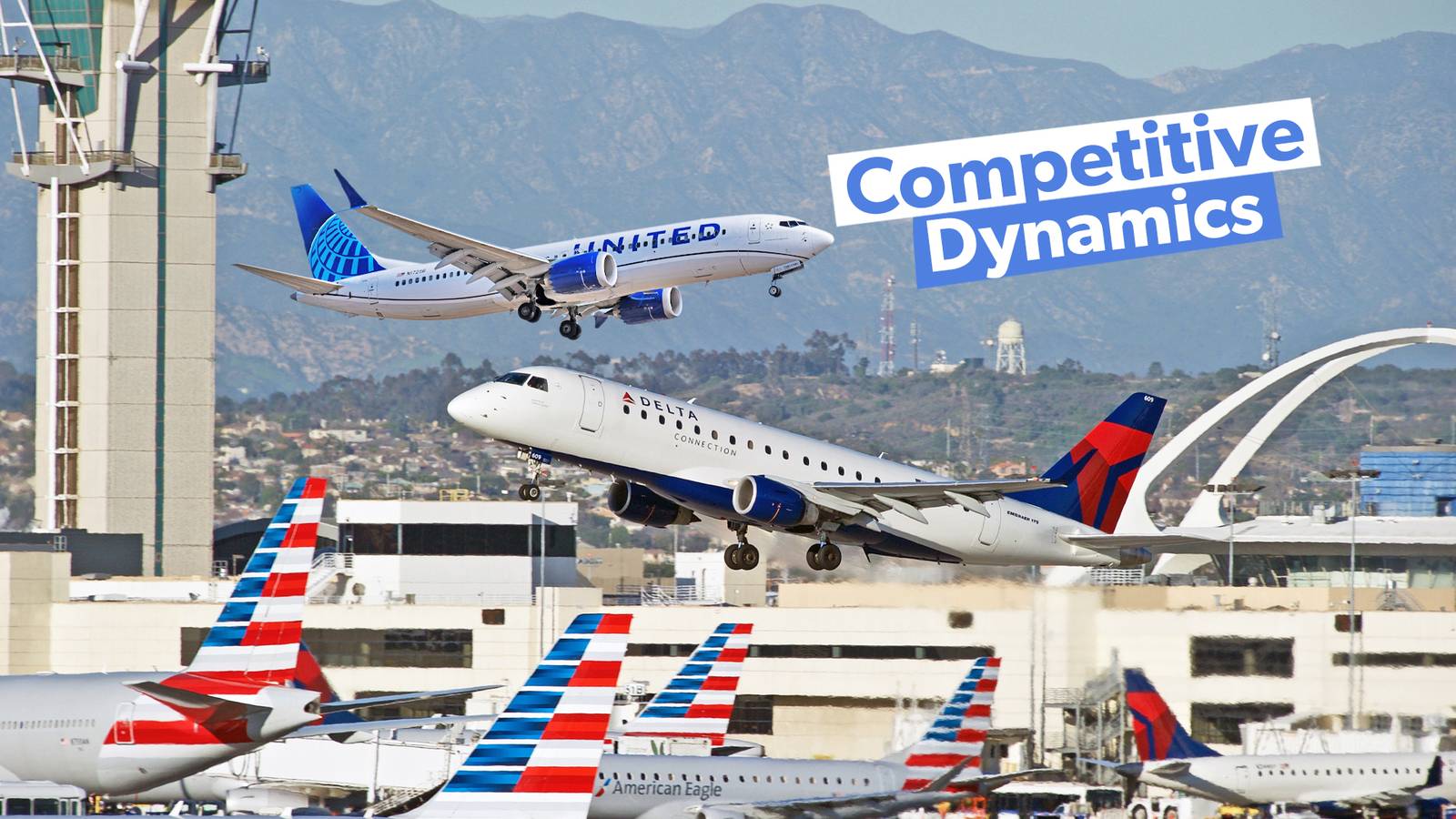 The Competitive Dynamics Between American, Delta And United