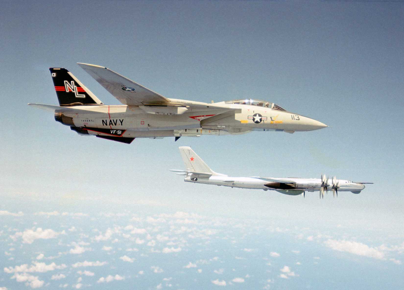 f-14 and bear