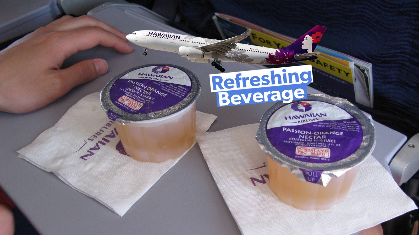 "I Love POG": Why Hawaiian Airlines' Popular Juice Beverage Won't Be Going Away Anytime Soon
