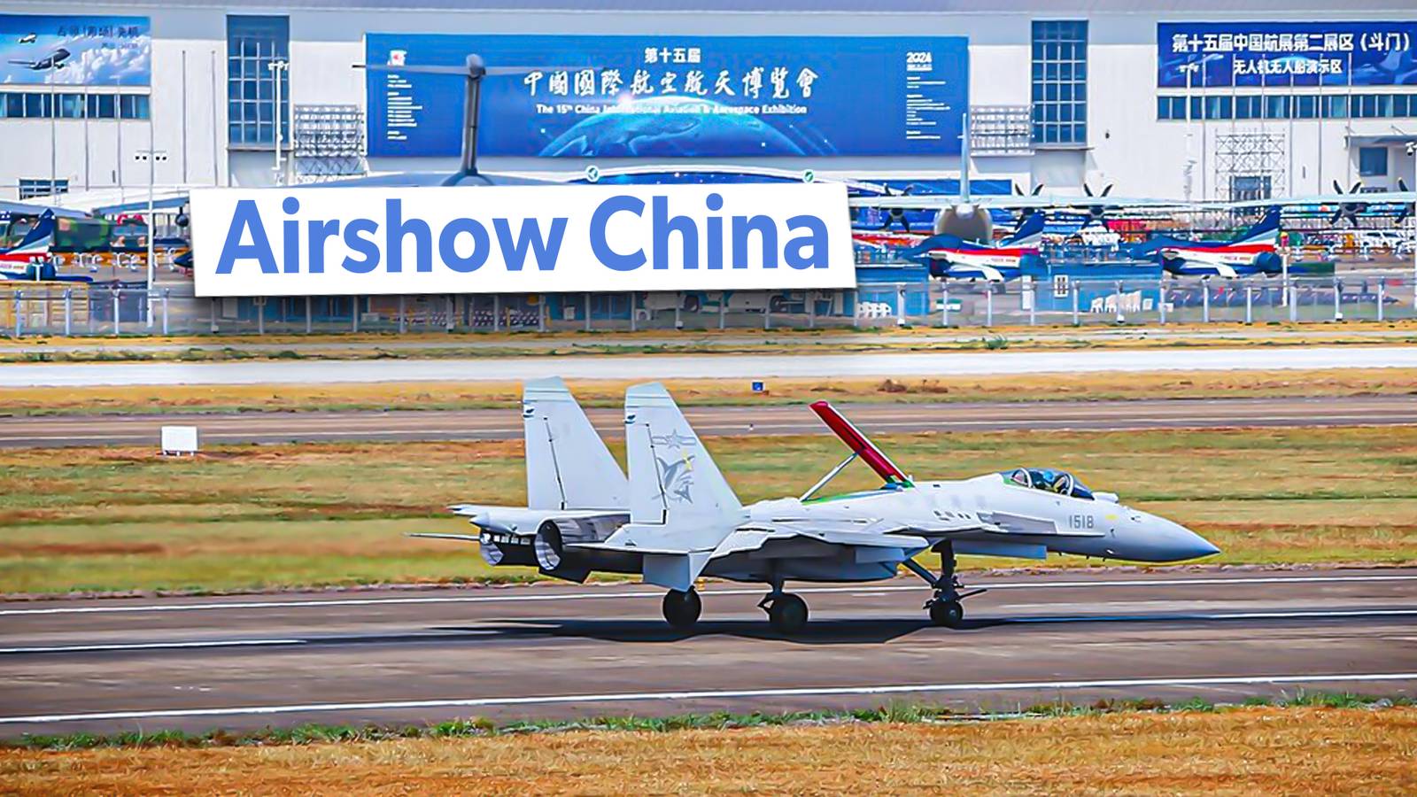 5 Chinese Military Planes On Display At Airshow China