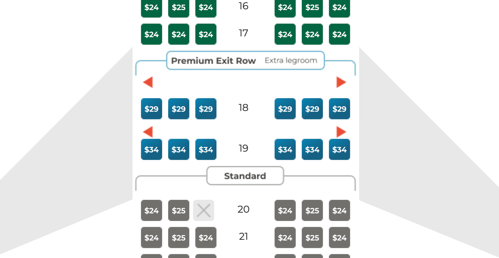16f In Flight Seat Selection At Frontier Airlines: Here's What You Should Know Before ...