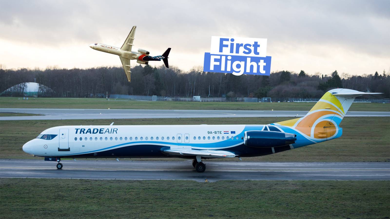 This Week In Aviation History: The First Flight Of The Fokker 100