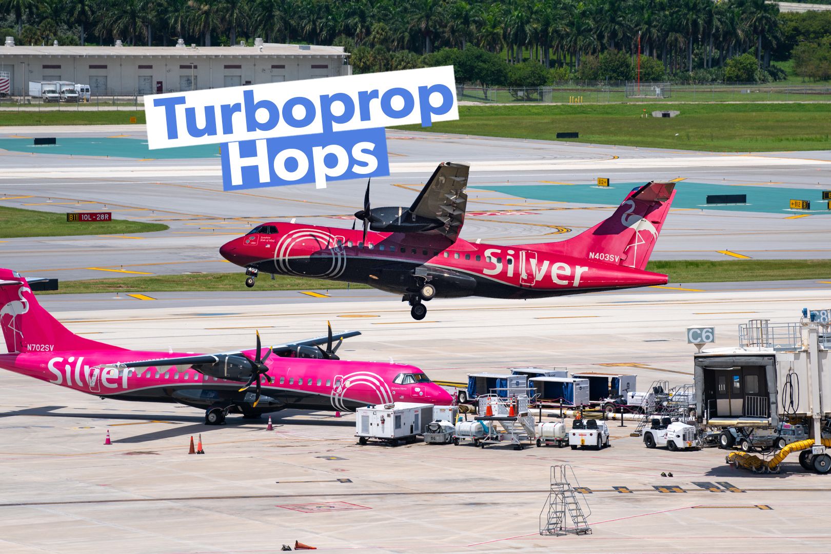 Turboprop Hops: The 5 US-Caribbean Routes Served More Than Daily By Silver Airways' ATRs This December
