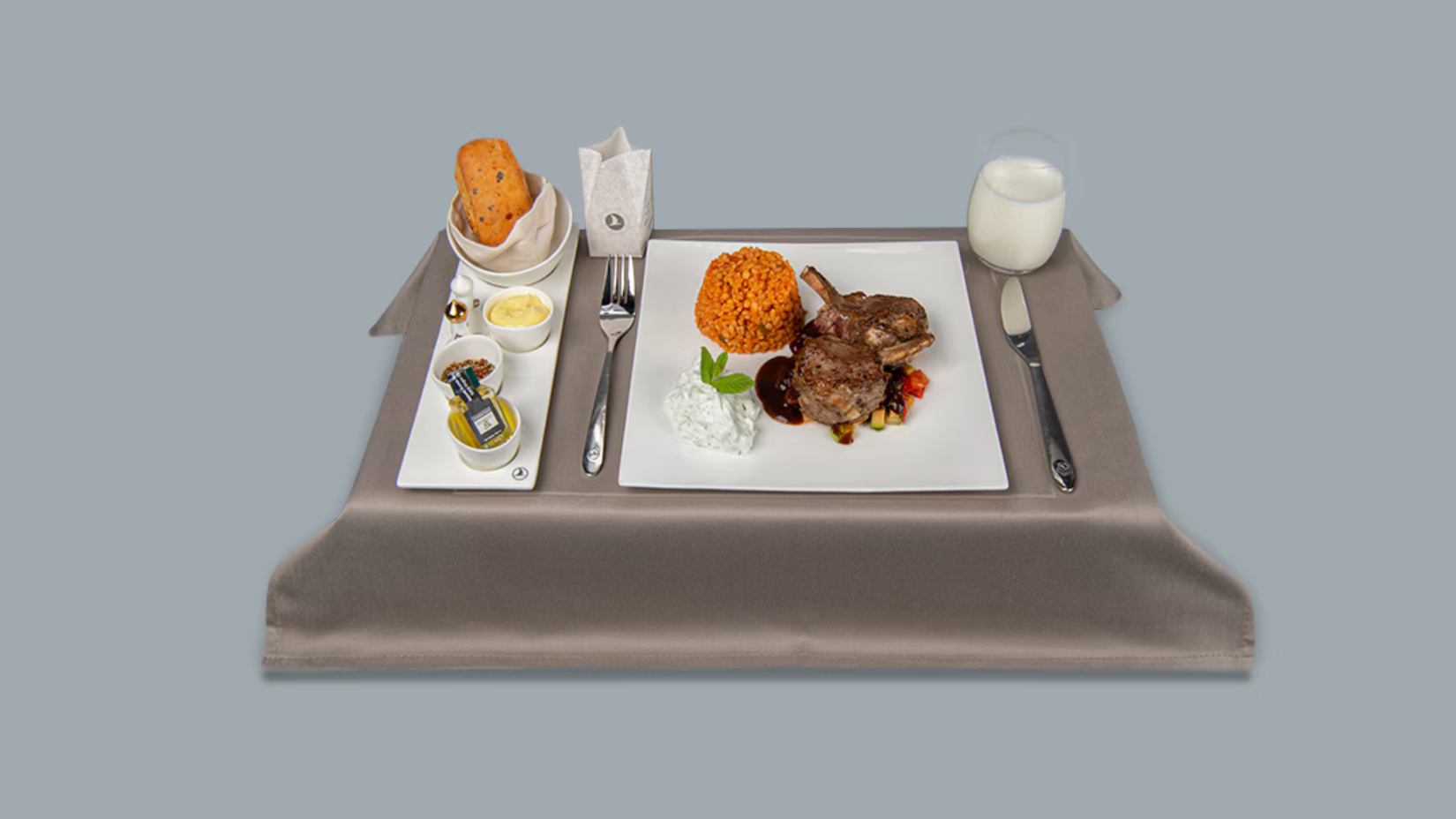 Turkish Airlines Business Class Meal 4